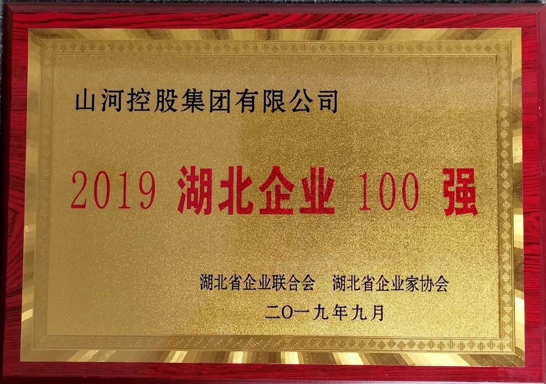 2019湖北企業(yè)100強(qiáng)